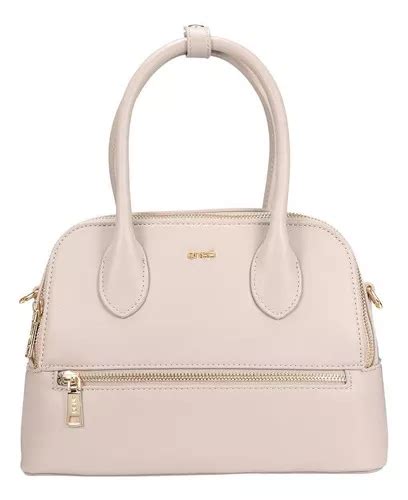 Bolsa Satchel Para Mujer Enso Eb Stn Color Nude Mercadolibre