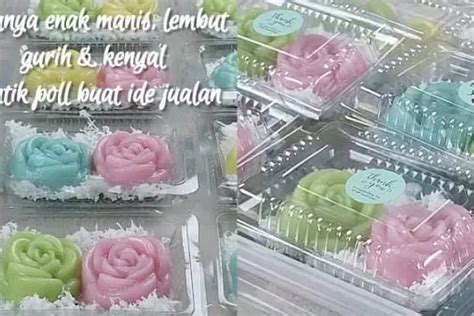 IDE JUALAN Resep Kue Jajanan Kekinian Yang Cantik Dan Enak Bisa Jadi