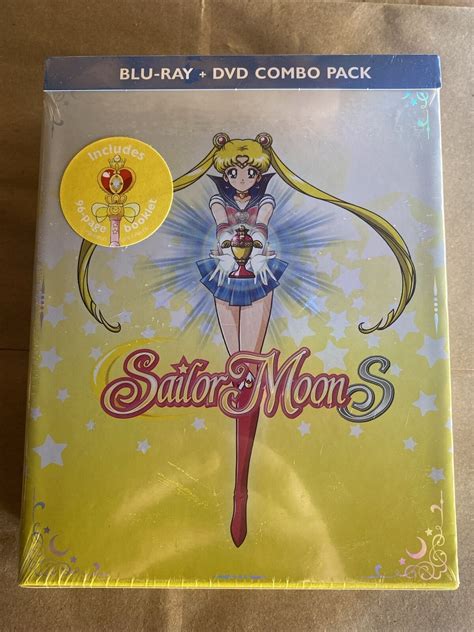 Sailor Moon S Season 3 Part 1 Blu Ray DVD Limited Edition Box Set