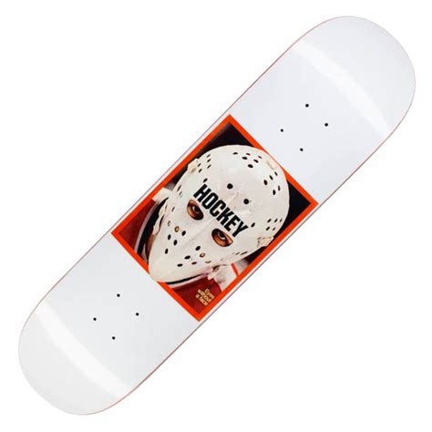 Hockey Skateboards War On Ice White Skateboard Deck