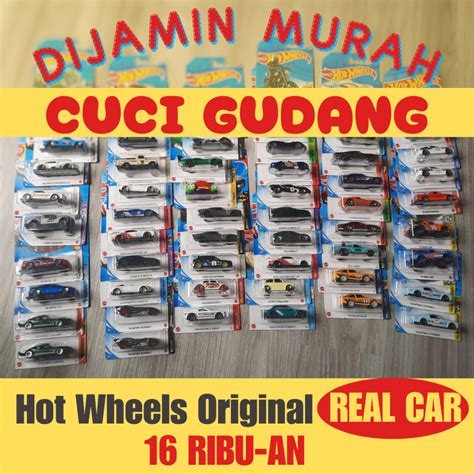 Jual CUCI GUDANG Hot Wheels Ori Fantasi Dan Real Car Murah Curah No Random Bebas Pilih