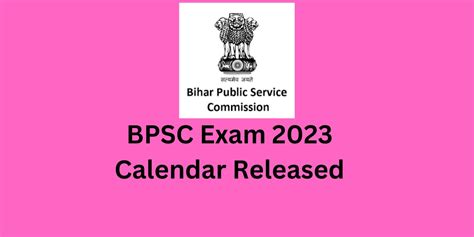 Bpsc Exam Calendar Released Alljobview