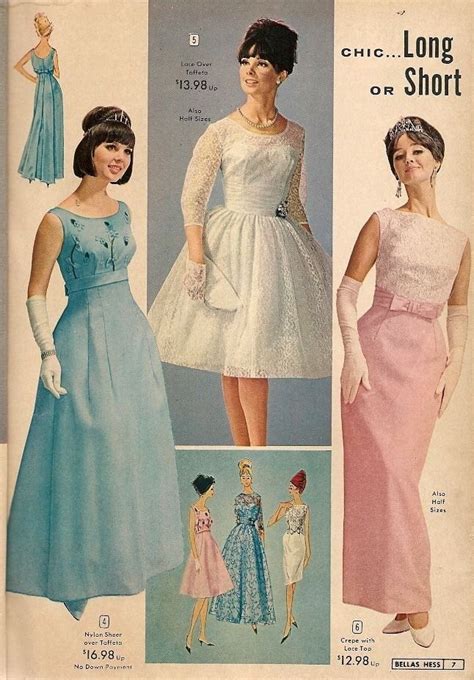 National Bellas Hess Springsummer Catalog 1965 Vintage Outfits