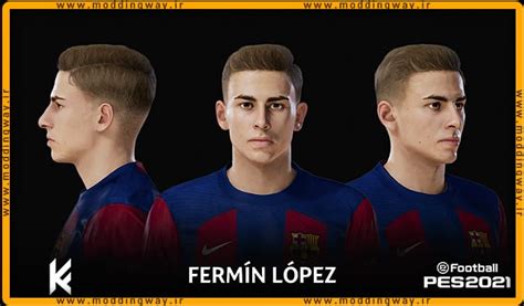 فیس Fermín López برای Pes 2021 آپدیت 29 آذر 1402 مودینگ وی