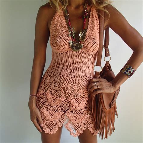 Crochet Dress Boho Crochet Shirt Crochet Fashion Crochet Clothes