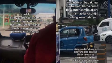 Viral Sopir Bajaj Nangis Di Jalan Usai Dengar Kabar Istri Diusir Dari