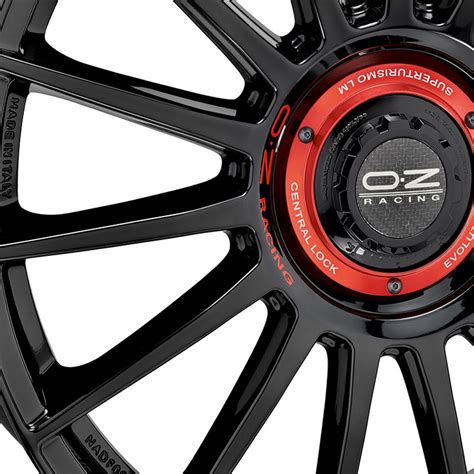 OZ Racing Superturismo Evoluzione Gloss Black 18 Alloy Wheels Wheelbase