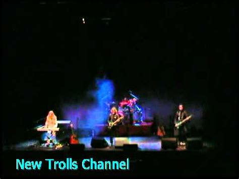 New Trolls La Signora Senza Anelli Il Mito Live Youtube