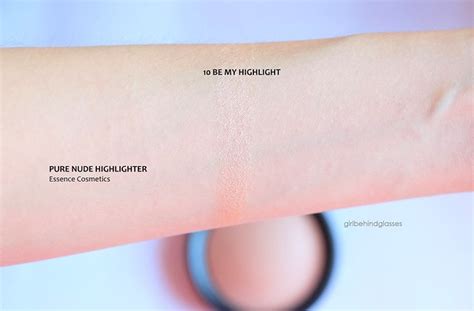 Essence Pure Nude Highlighter Review Girl Behind The Glassese T Nrl