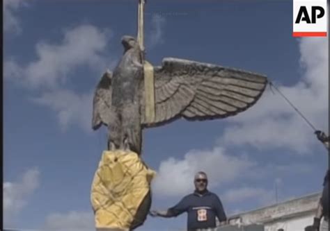 Uruguay Told To Sell Bronze Eagle With Swastika Recovered From Nazi