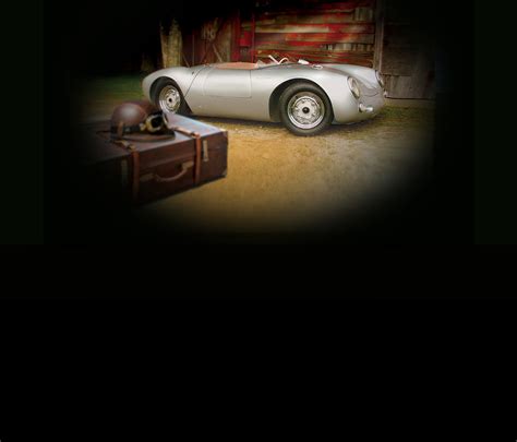 porsche 550 spyder recreation, replica