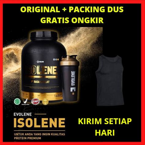 Jual ISOLENE WHEY ORIGINAL 50 SERVING WHEY PROTEIN HALAL BPOM OFFICIAL