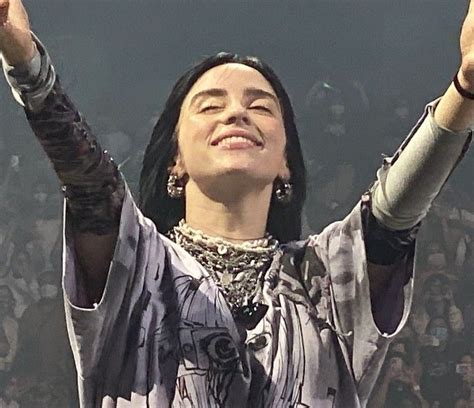 Billie Performing At The SM Mall Of Asia Arena In Manila Philippines