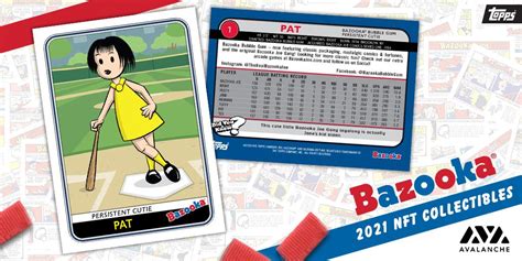 Topps Nfts On Twitter The 2021 Topps Bazooka Joe Nft Collectibles