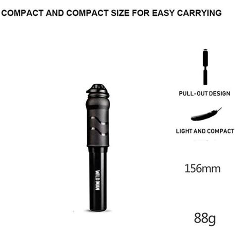 Mini Portable Pompe À Vélo 100 Psi Vélo Vélo Main Pompe Fit Presta