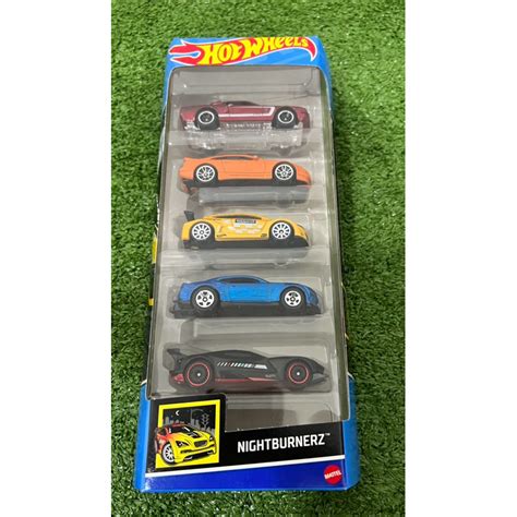 Hot Wheels Nightburnerz Pack Shelby Gt Nissan Zx Megane