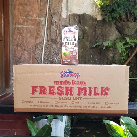 Jual Cimory Susu Uht Fresh Milk 1 Karton 1 Karton Isi 24 250 Ml