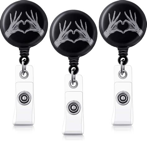 Amazon X Ray Badge Reel Retractable X Ray Badge Clips Gift Hands