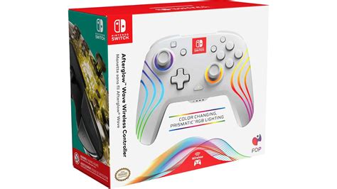 Afterglow™ Wave Wireless Led Controller For Nintendo Switch™ White Nintendo Official Site