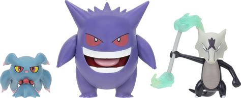 Amazon Pokemon Battle Figure Pack Features Inch Misdreavus