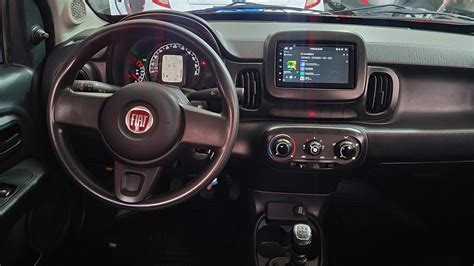 Fiat Mobi Like Central Multimídia Aikon Android 7Pol Câmera Ré