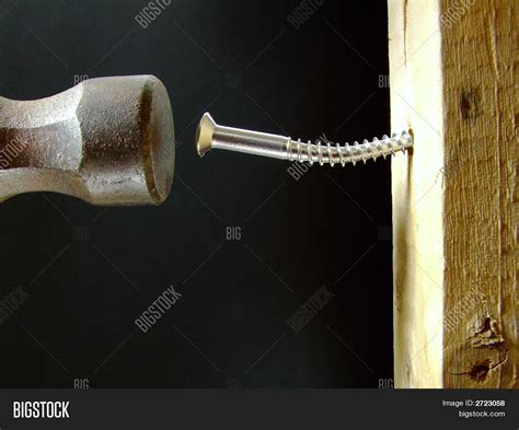 Hammering Screw Image And Photo Free Trial Bigstock