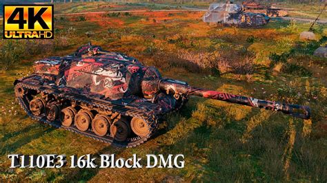 T110e3 In Ultra Hd 4k World Of Tanks 16k Block Dmg 4593 Dmg 2 Kills