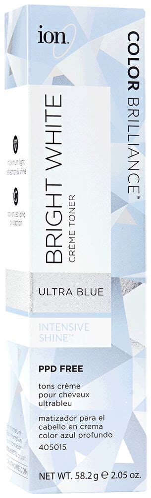 Ion Color Brilliance Bright White Creme Toner Ultra Blue