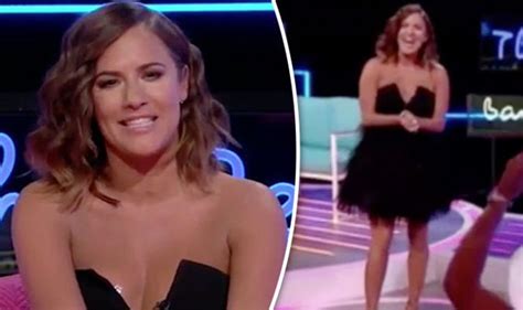 Caroline Flack Suffers Epic Wardrobe Malfunction As She Exposes This