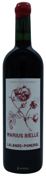 2020 Marius Bielle Lalande De Pomerol Vivino