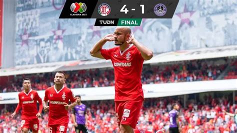 Resumen Toluca despedaza a Mazatlán y asalta la segunda posición