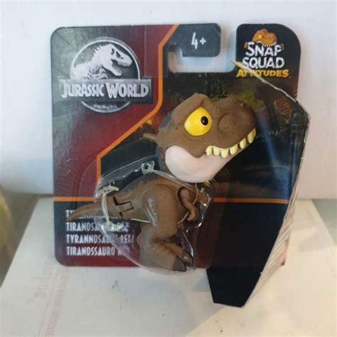 Promo Mattel Jurassic World Snap Squad Attitudes Tyrannosaurus Rex