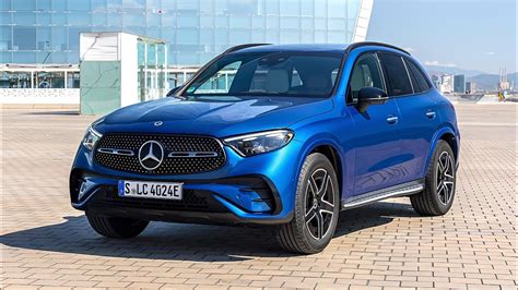 New Mercedes Glc 300 4matic Spectral Blue 2023 Youtube