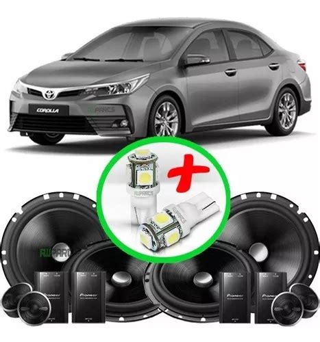 Kit Alto Falante Vias Pioneer X Ts C Corolla W Frete Gr Tis