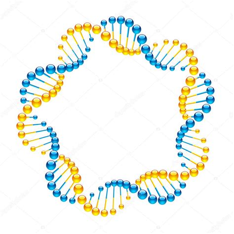 Dna Strands Stock Vector Image By ©alhovik 69940365