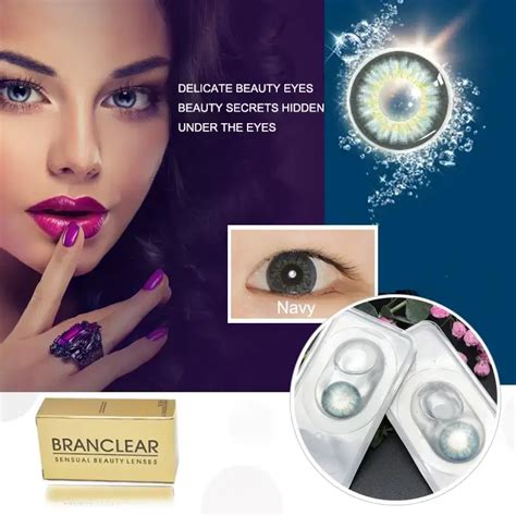 Navy Blue Contact Lenses Branclear Colored Contacts Official Wholesale