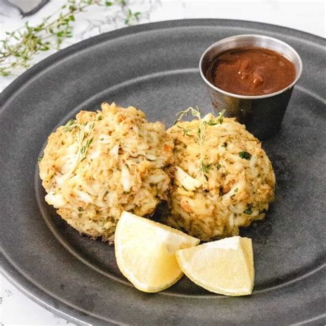 Oven Baked Crab Cakes Recipe State Of Dinner