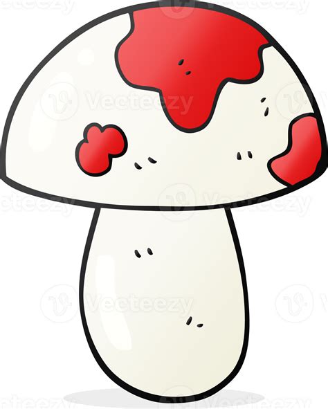 Freehand Drawn Cartoon Toadstool Drawing 46958644 Png