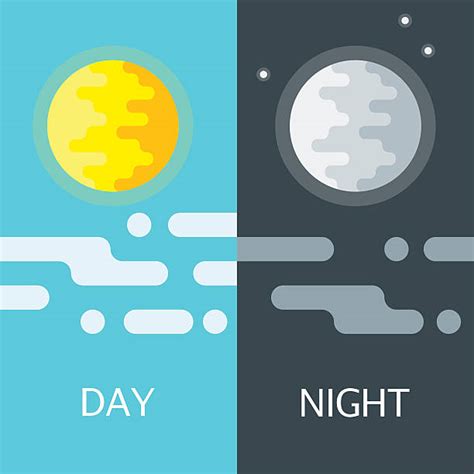 940+ Day Night Cycle Stock Illustrations, Royalty-Free Vector Graphics ...