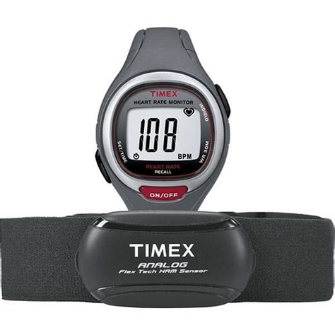 Unisex Timex Easy Trainer Heart Rate Monitor Watch T5k729 T5k729f5