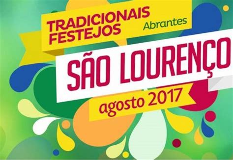 Abrantes Tradicionais Festejos Voltam A S O Louren O Udio