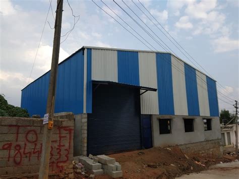 Modular Ms Prefabricated Factory Shed At Rs Kg In Bengaluru Id