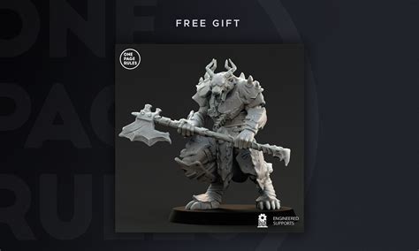 New FREE model on Cults3D: https://cults3d.com/en/users/onepagerules ...