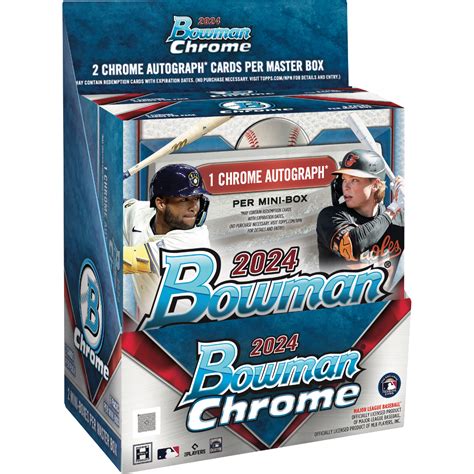 2024 Bowman Chrome Baseball Hobby Checklist