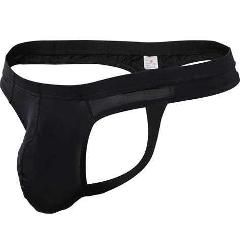 Tanga De Seda De Hielo Para Hombre Ropa Interior Sexy Gay Suspensorio