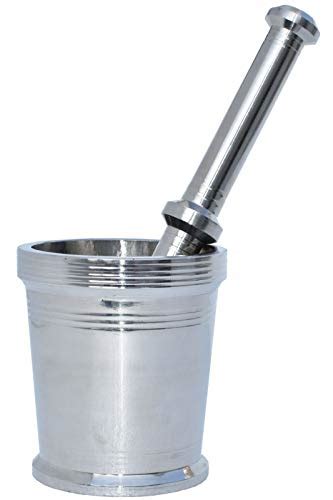 Buy Om Stainless Steel Okhli Masher Mortar And Pestle Set For Kitchen