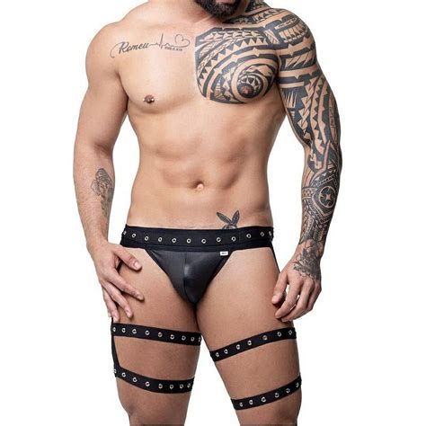 Cueca Jockstrap Liga Preta IIhos Amor De Luxo Sex Shop Amor De