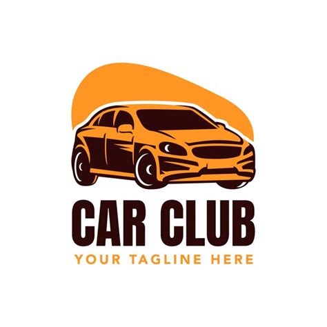 Premium Vector | Car club logo badge