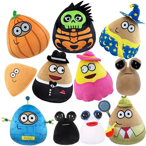 New Modelsanime Game The Maw My Pet Alien Pou Cm Kawaii Cartoon Plush