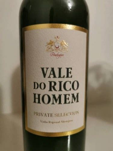 Monte Dos Perdigoes Vale Do Rico Homem Private Selection Tinto Vivino